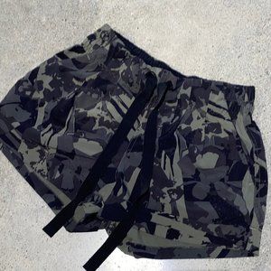 Lulu lemon High Waisted Camo Shorts